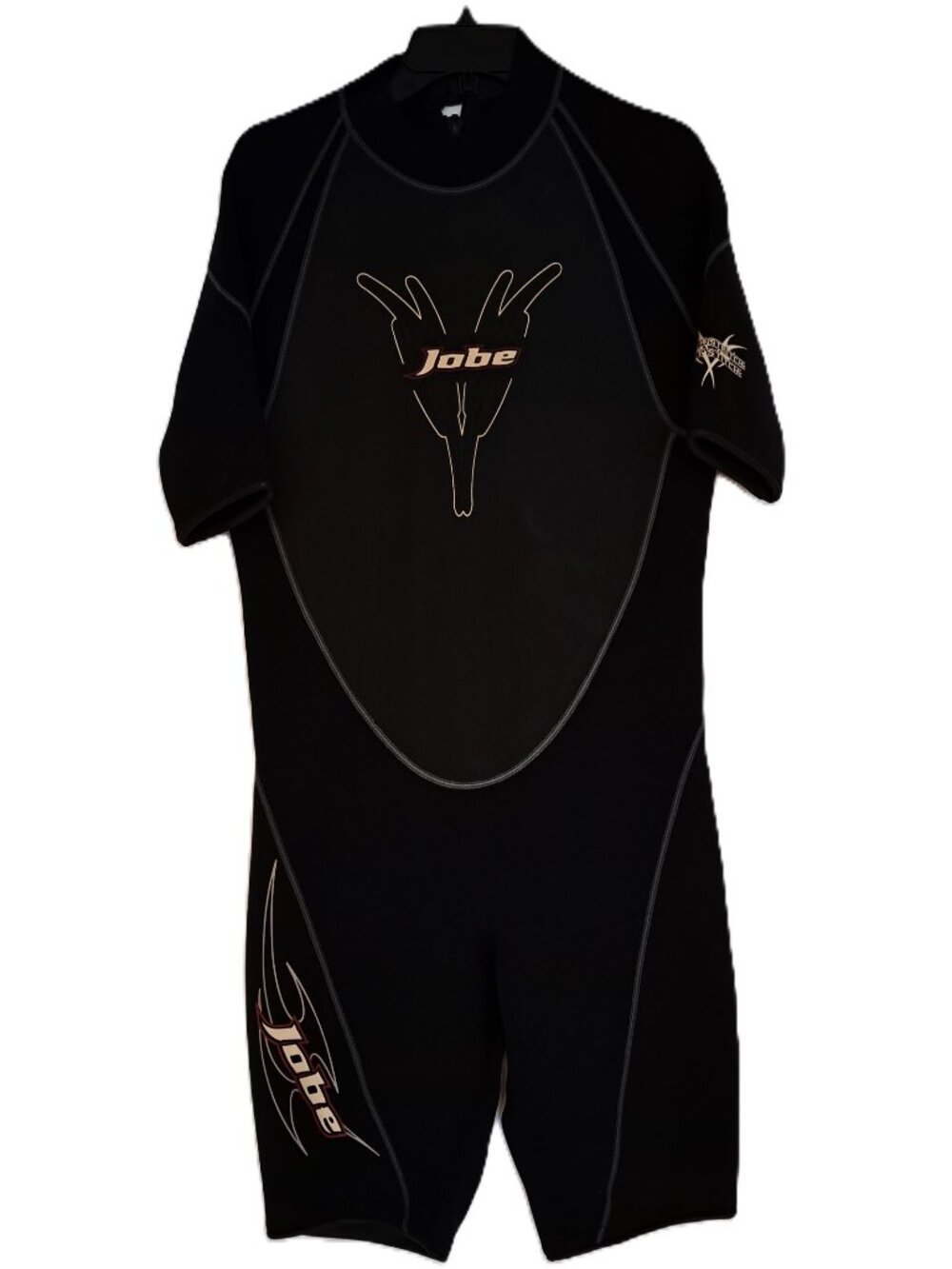 Jobe Wetsuit Men XXL Power Stretch Flat Stitch Short Sleeve Shorty Vintage NWT
